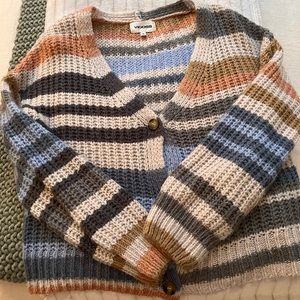Vigoss Size M striped cardigan